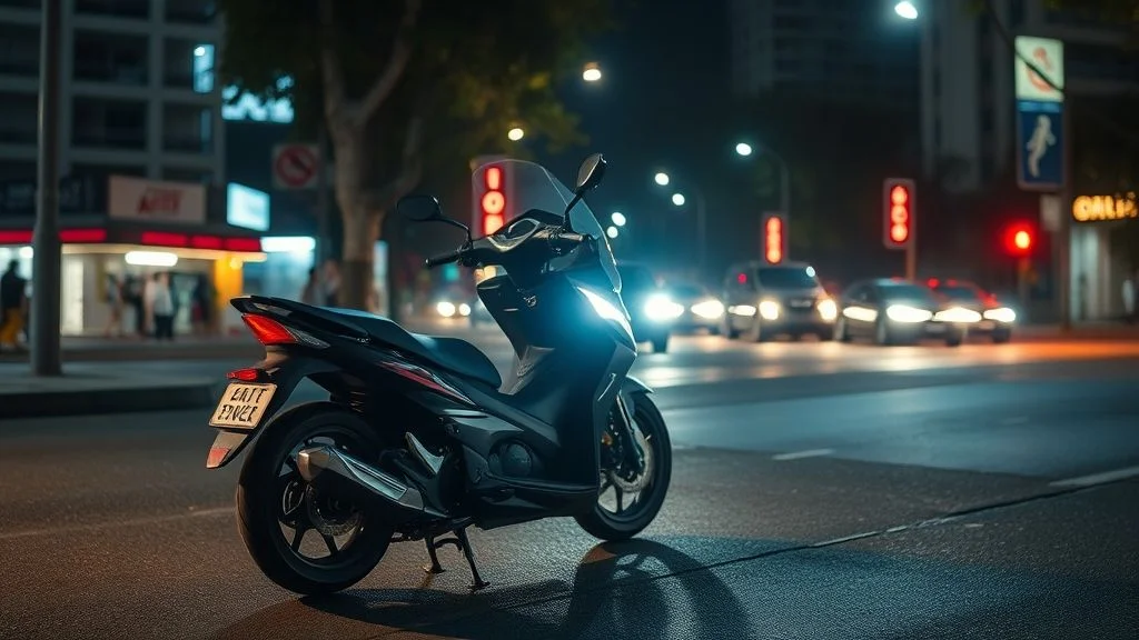 Comprar moto usada com farol de LED vale a pena
