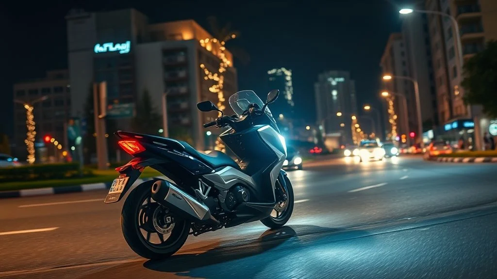 Valor para legalizar farol de led na moto: saiba quanto custa